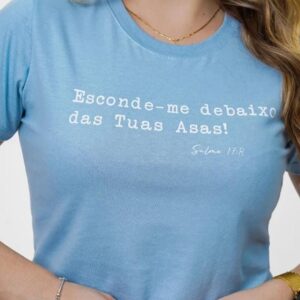 T shirt esconde me frente